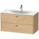 Тумба дуб 102 см Duravit Brioso BR431301030