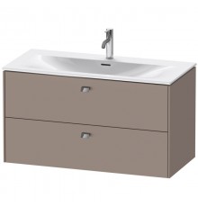 Тумба базальт матовый 102 см Duravit Brioso BR431301043