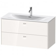 Тумба белый глянец 102 см Duravit Brioso BR431302222