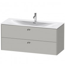 Тумба бетонно-серый матовый 122 см Duravit Brioso BR431401007