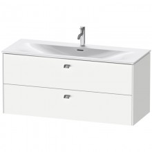 Тумба белый матовый 122 см Duravit Brioso BR431401018
