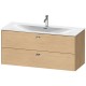 Тумба дуб 122 см Duravit Brioso BR431401030