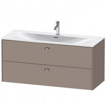 Тумба базальт матовый 122 см Duravit Brioso BR431401043