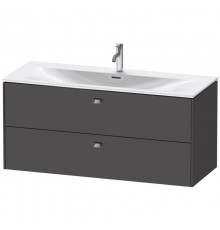 Тумба графит матовый 122 см Duravit Brioso BR431401049