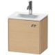 Тумба дуб 44 см Duravit Brioso BR4208L1030