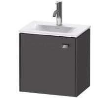 Тумба графит матовый 44 см Duravit Brioso BR4208L1049