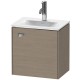 Тумба серый дуб 44 см Duravit Brioso BR4208R1035