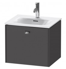 Тумба графит матовый 52 см Duravit Brioso BR420901049