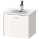 Тумба белый глянец 52 см Duravit Brioso BR420902222