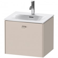 Тумба тауп матовый 52 см Duravit Brioso BR420909191