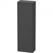 Пенал подвесной графит матовый L Duravit Brioso BR1300L4949