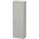 Пенал подвесной бетонно-серый матовый R Duravit Brioso BR1300R1007