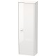 Пенал подвесной белый глянец R Duravit Brioso BR1300R2222