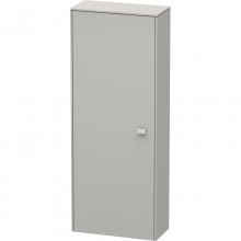 Пенал подвесной бетонно-серый матовый L Duravit Brioso BR1301L0707
