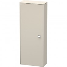 Пенал подвесной тауп матовый L Duravit Brioso BR1301L1091