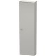 Пенал подвесной бетонно-серый матовый R Duravit Brioso BR1321R0707
