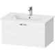 Тумба белый матовый 80 см Duravit XBase XB603101818