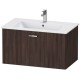 Тумба каштан 80 см Duravit XBase XB603105353