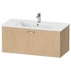 Тумба дуб 100 см Duravit XBase XB603203030