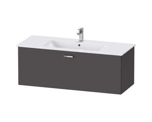 Тумба графит матовый 120 см Duravit XBase XB603304949