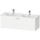 Тумба белый матовый 127,5 см Duravit XBase XB603401818