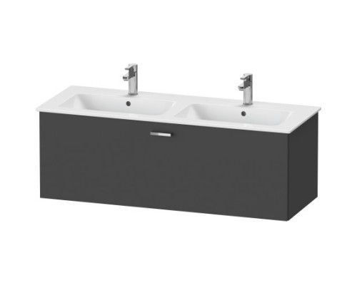 Тумба графит матовый 127,5 см Duravit XBase XB603404949