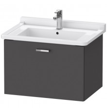 Тумба графит матовый 65 см Duravit XBase XB603504949