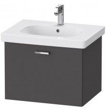 Тумба графит матовый 60 см Duravit XBase XB607004949