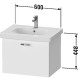 Тумба каштан 60 см Duravit XBase XB607005353