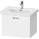 Тумба белый матовый 58 см Duravit XBase XB607501818