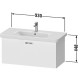 Тумба белый матовый 93 см Duravit XBase XB607701818