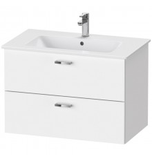 Тумба белый матовый 80 см Duravit XBase XB612101818