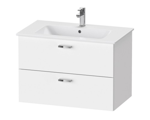 Тумба белый матовый 80 см Duravit XBase XB612101818