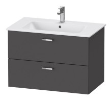 Тумба графит матовый 80 см Duravit XBase XB612104949