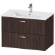 Тумба каштан 80 см Duravit XBase XB612105353