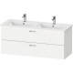 Тумба белый матовый 127.5 см Duravit XBase XB613001818