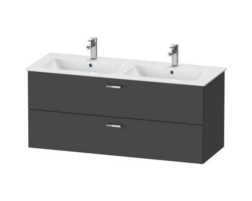 Тумба графит матовый 127,5 см Duravit XBase XB613004949