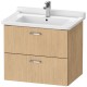 Тумба дуб 65 см Duravit XBase XB618503030