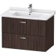 Тумба каштан 80 см Duravit XBase XB618605353