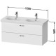 Тумба белый матовый 120 см Duravit XBase XB619401818