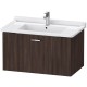 Тумба каштан 80 см Duravit XBase XB603605353