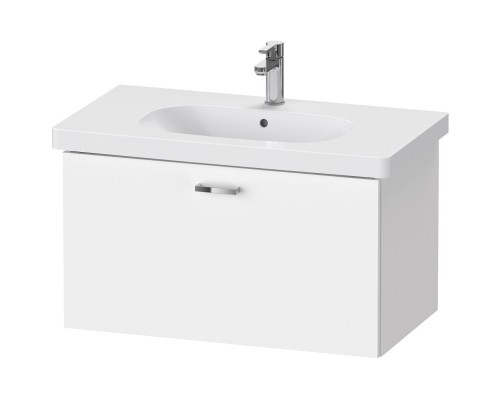 Тумба белый матовый 80 см Duravit XBase XB607101818