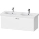 Тумба белый матовый 115 см Duravit XBase XB607301818