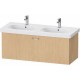 Тумба дуб 115 см Duravit XBase XB607303030