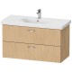 Тумба дуб 100 см Duravit XBase XB619303030