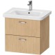 Тумба дуб 58 см Duravit XBase XB619503030