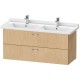 Тумба дуб 120 см Duravit XBase XB618803030