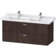 Тумба каштан 120 см Duravit XBase XB618805353