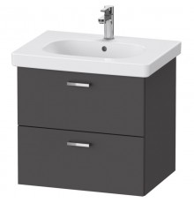 Тумба графит матовый 60 см Duravit XBase XB618904949