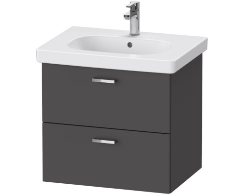 Тумба графит матовый 60 см Duravit XBase XB618904949